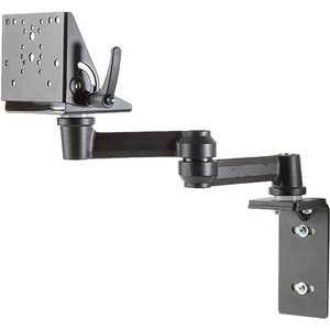 Gamber-Johnson Mounting Arm for Flat Panel Display, Tablet, Notebook - Black Powder Coat