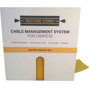 SecureCord Cable Management for Carpets