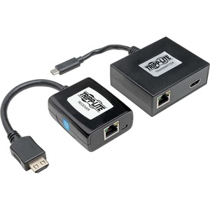 Tripp Lite USB C to HDMI Over Cat6 Extender Kit w/ PoC USB 3.1 1080p 150ft