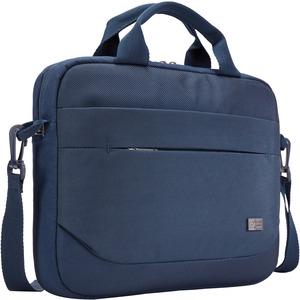 Case Logic Advantage ADVA-111 Carrying Case (Attaché) for 10.1" to 11.6" Notebook, Tablet PC, Pen, Electronic Device, Cord - Dark Blue