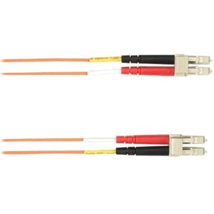 Black Box Colored Fiber OM2 50/125 Multimode Fiber Optic Patch Cable - LSZH