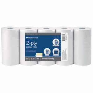 ICONEX Thermal Receipt Paper White 2 14 x 55 ft 5 Pack BPA Free