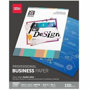 Office Depot Brand Premium Plus Photo Paper Semi Gloss Letter Size 8 12 x  11 10.5 Mil Pack Of 50 Sheets - Office Depot