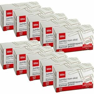 Office Depot Brand Vinyl Paper Clips Box Of 500 No. 1 Assorted