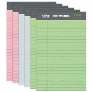 Office Depot Brand Color Coded Ruled Index Cards 3 x 5 Assorted Colors Pack  Of 100 - Office Depot