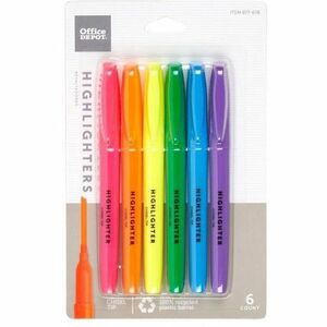 Office Depot Brand Felt Tip Pens Fine Point 0.5 mm Black Barrel Black Ink  Pack Of 4 - Office Depot