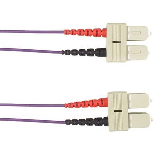 Black Box Colored Fiber OM1 62.5/125 Multimode Fiber Optic Patch Cable - OFNR PVC