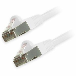 Comprehensive Cat6 Snagless Shielded Ethernet Cables, White, 100ft