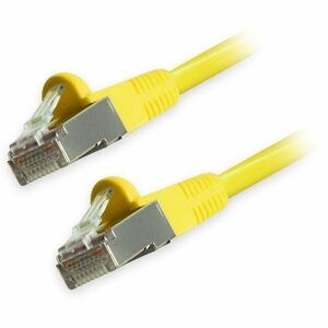 Comprehensive Cat6 Snagless Shielded Ethernet Cables, Yellow, 3ft