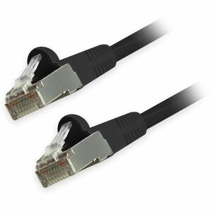 Comprehensive Cat6 Snagless Shielded Ethernet Cables, Black, 1ft