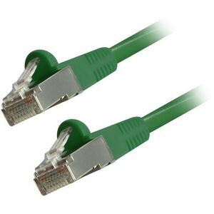 Comprehensive Cat6 Snagless Shielded Ethernet Cables, Green, 3ft