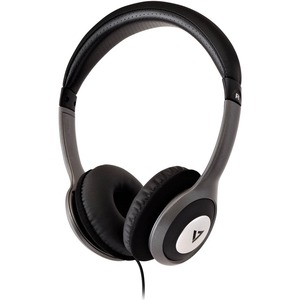 1.8M DELUXE 3.5MM STEREO - HEADPHONES ON-EAR W/VOL CTRL CABL