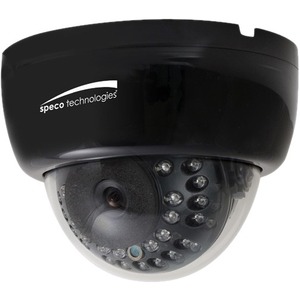 Speco HLED33DTB 2 Megapixel Indoor HD Surveillance Camera - Color - Dome - TAA Compliant