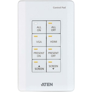 ATEN VK0100 8-button Control Pad (US, 1 Gang)