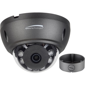 Speco 5 Megapixel HD Surveillance Camera - Color, Monochrome - Dome - Dark Gray - TAA Compliant