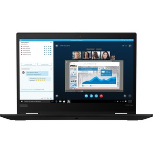 Lenovo ThinkPad X390 Yoga 20NQS08400 13.3" Touchscreen 2 in 1 Notebook - 1920 x 1080 - Intel Core i5 8th Gen i5-8265U Quad-core (4 Core) 1.60 GHz - 8 GB Total RAM - 256 GB SSD - Black