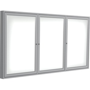 Ghent 3-Door Enclosed Whiteboard 36