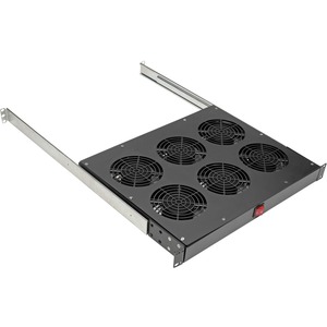 Tripp Lite Fan Tray for 19 in. Racks 1U 6 120V High-Performance Fans 576 CFM C14 Inlet