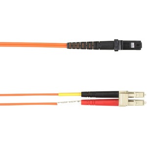 Black Box Colored Fiber OM2 50/125 Multimode Fiber Optic Patch Cable-OFNR PVC