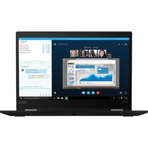 Lenovo ThinkPad X390 Yoga 20NQS08500 13.3" Touchscreen 2 in 1 Notebook - 1920 x 1080 - Intel Core i5 8th Gen i5-8265U Quad-core (4 Core) 1.60 GHz - 16 GB Total RAM - 256 GB SSD - Black