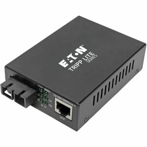 Tripp Lite SC Multimode Fiber to Gbe Media Converter POE+ 10/100/1000 550M