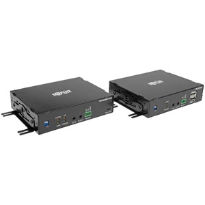 Tripp Lite DisplayPort over Fiber Extender Kit Transmitter/Receiver 4K 4:4:4 Singlemode LC Up to 6.2 mi. TAA