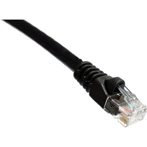 Axiom 1FT CAT6 550mhz S/FTP Shielded Patch Cable Molded Boot (Black)