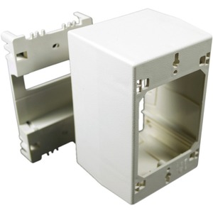 Wiremold 2344D Mounting Box - Ivory