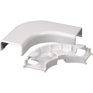 Wiremold Uniduct 2800 Series Radiused Flat Elbow Fitting
