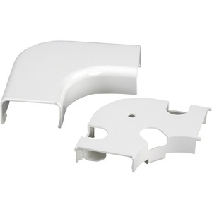 Legrand Uniduct 2900 Series Radiused Flat Elbow Fitting