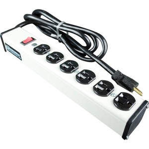 Wiremold Plug-In Outlet Center 6-Otlet Power Strip