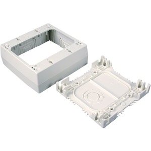 Wiremold Sure Snap NM2048-2WH Mounting Box