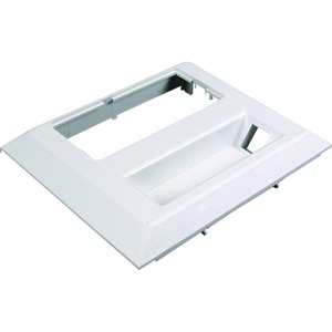 Wiremold 5007C-1AGY Mounting Plate for Cable Raceway - Gray