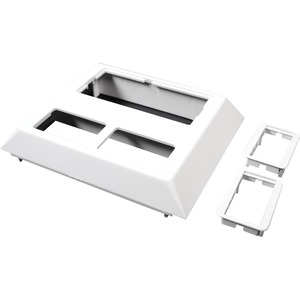 Wiremold 5007C-2ABBK Faceplate