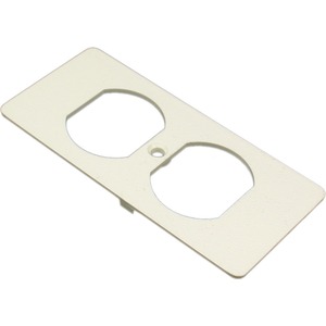 Wiremold 5500 Duplex Recptacle Faceplate Fitting