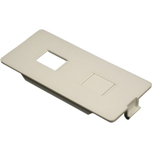 Wiremold 5500 Dual RJ11/RJ45 Connector Faceplate Fitting