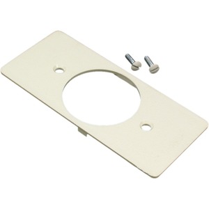 Wiremold 5500 Single Receptacle Faceplate Fitting
