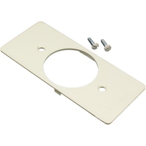Wiremold 5500 Single Receptacle Faceplate Fitting