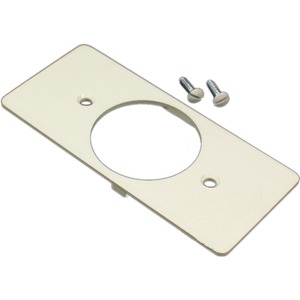 Wiremold 5500 Single Receptacle Faceplate Fitting