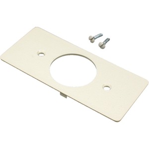 Wiremold 5500 Single Receptacle Faceplate Fitting