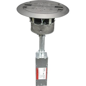 Wiremold RC4 Multi-Service Poke-Thru Assembly, Gray