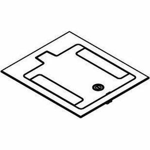 Wiremold RFB9 And RFB11 Series Flush Tile Or Carpet Cover Assembly