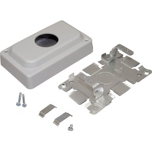 Wiremold Mounting Box for Cable Raceway, Receptacle