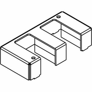 Wiremold Evolution 6AT Series Bottom Housing Assembly