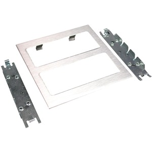 Wiremold S4000 Two-Gang Device Plate Fitting