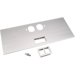 Legrand AL5200 Large Multi-CHANNEL Raceway Duplex And Ortronics Cover Plate