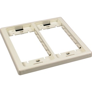 Wiremold V2450 Mounting Bracket for Cable Raceway, Faceplate, Communication Module - Ivory