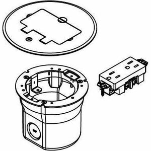 Wiremold 862GFI Mounting Box - Brown