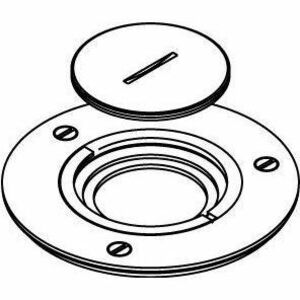 Wiremold 880 Series and Ratchet-Pro 881 Series Brass Cover Plate