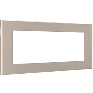 Wiremold Furniture Power Replacement Bezel for Basic Power Unit- Nickel